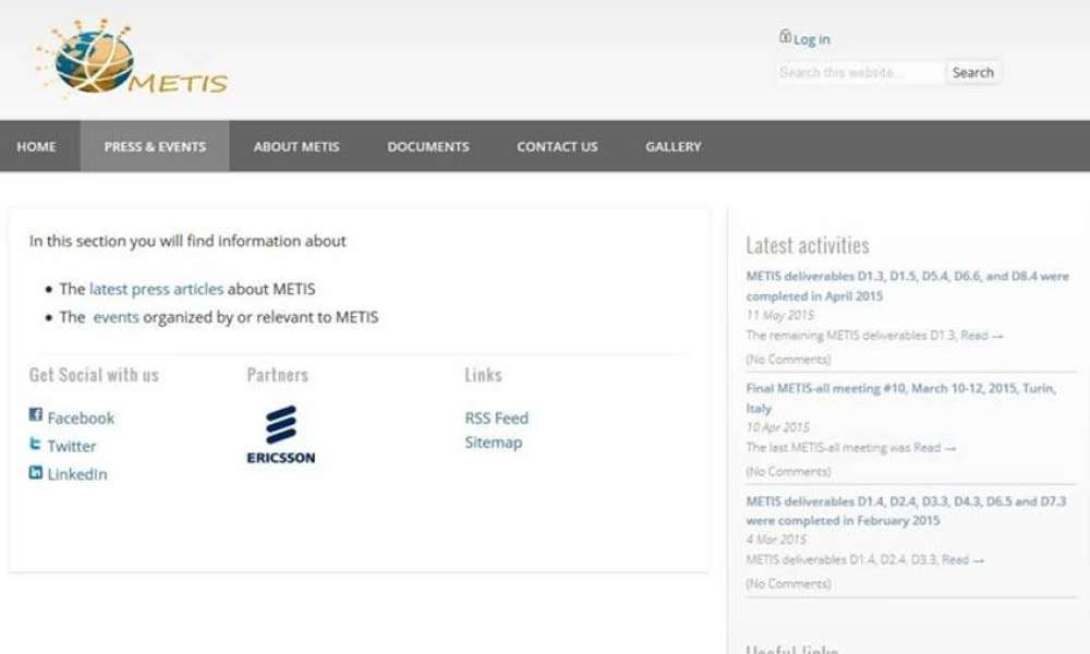 Metis 2020 projektet