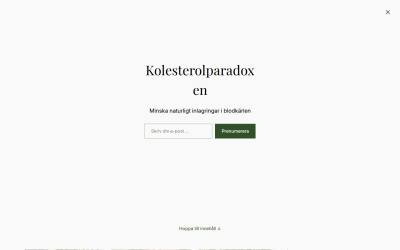 Kolesterolparadoxen
