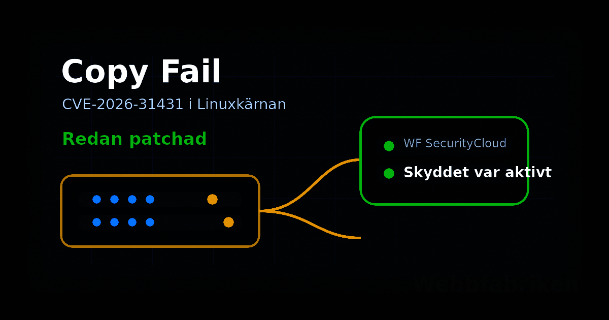 Copy Fail is patched at Webbfabriken