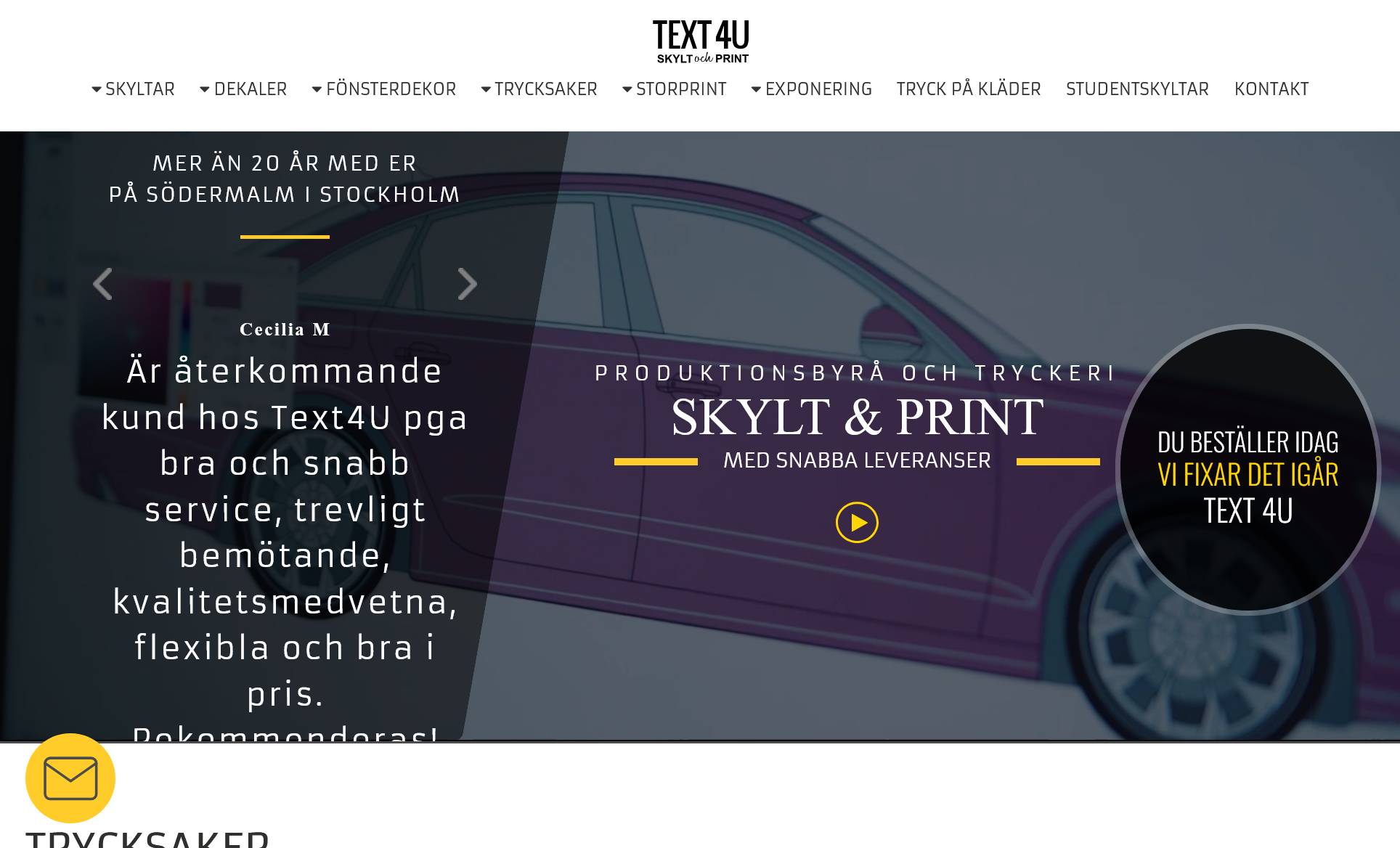 Text 4U Stockholm AB