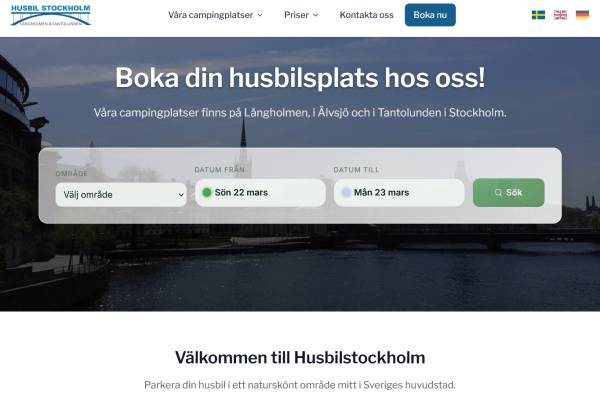 Husbilstockholm - WF Booking