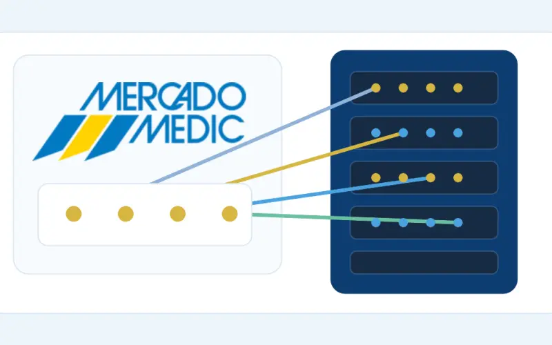 Nätverksinstallation hos Mercado Medic