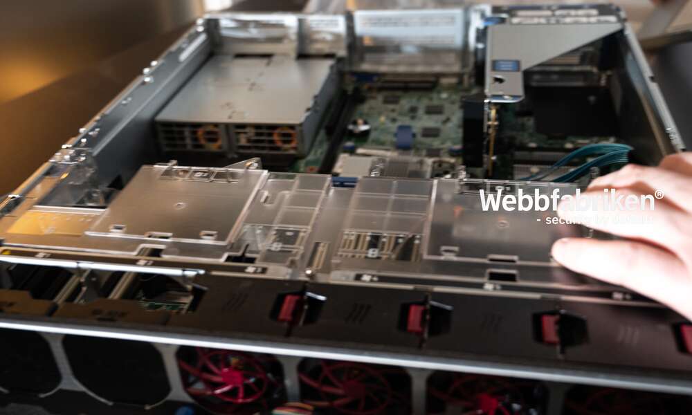 Webbfabrikens enterprise-webbhosting i Sverige