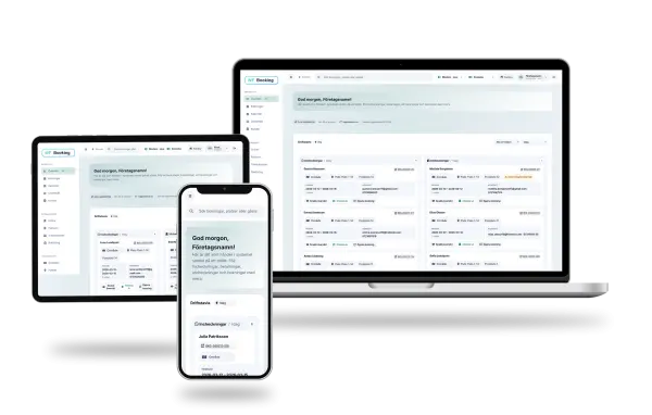 WF Booking på flera enheter