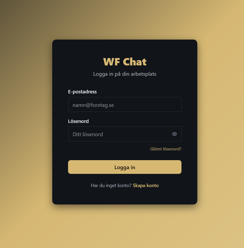 WF Chat Login